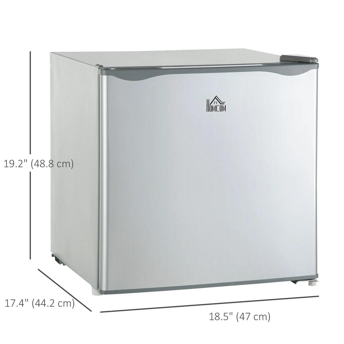 Congélateur miniature 1,1 pi³, congélateur vertical compact avec porte réversible, étagère amovible, température réglable, gris