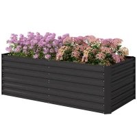 Jardinière surélevée galvanisée