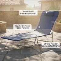 Chaise longue d'extérieur