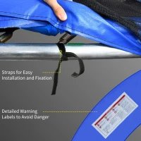 Tapis de protection pour trampoline 12 pi