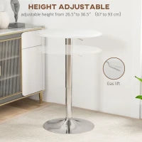 Table de bar ronde moderne