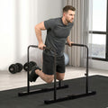 Barres de pompes, barres parallèles réglables avec 4 niveaux de hauteur pour entraînement de fitness à domicile