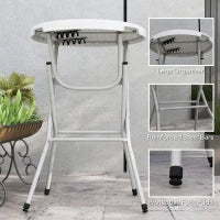 Table de bar pliante 80 cm