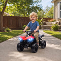 Quad électrique 6V pour enfants, rouge