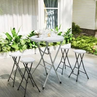 Table de bar pliante 80 cm