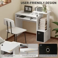 Bureau d'ordinateur avec plateau