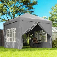 Tente pliante d'extérieur 10 x 10 pi