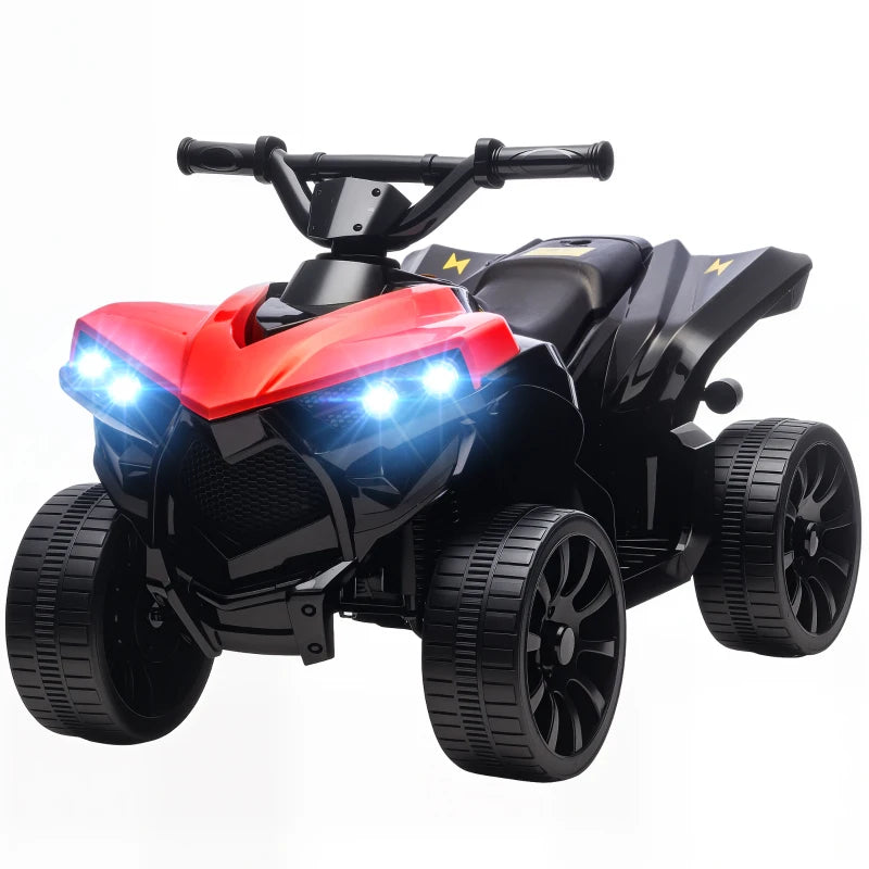 Quad électrique 6V pour enfants, rouge