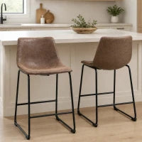 Ensemble de 2 tabourets de bar