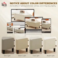 Banc coffre de 91 cm, beige