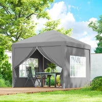 Tente pliante d'extérieur 10 x 10 pi
