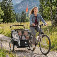 Remorque vélo 2 places pour enfants