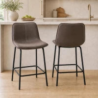 Ensemble de 2 tabourets de bar