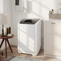 Laveuse portable compacte, blanche