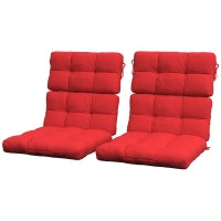 Ensemble de 2 coussins de dossier
