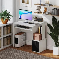 Bureau d'ordinateur avec plateau