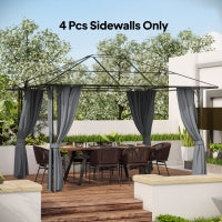 Rideaux de gazebo