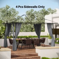 Rideaux de gazebo