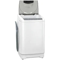 Laveuse portable compacte, blanche