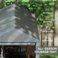 Abri de rangement extérieur 4 x 6 pi