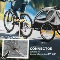 Remorque vélo 2 places pour enfants