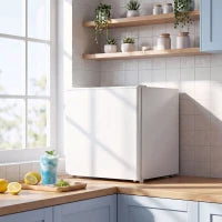 Mini-réfrigérateur 46 L avec congélateur, blanc