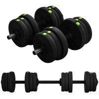 Ensemble d'haltères ajustables 44 lb