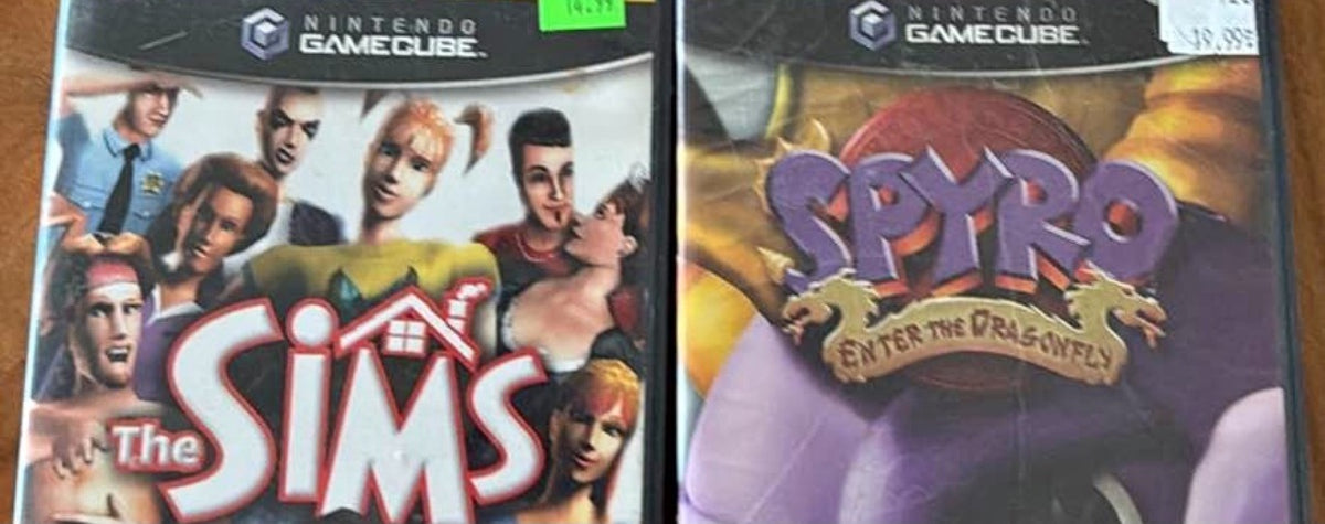 Lot 3 jeux GameCube - Sims et Spyro