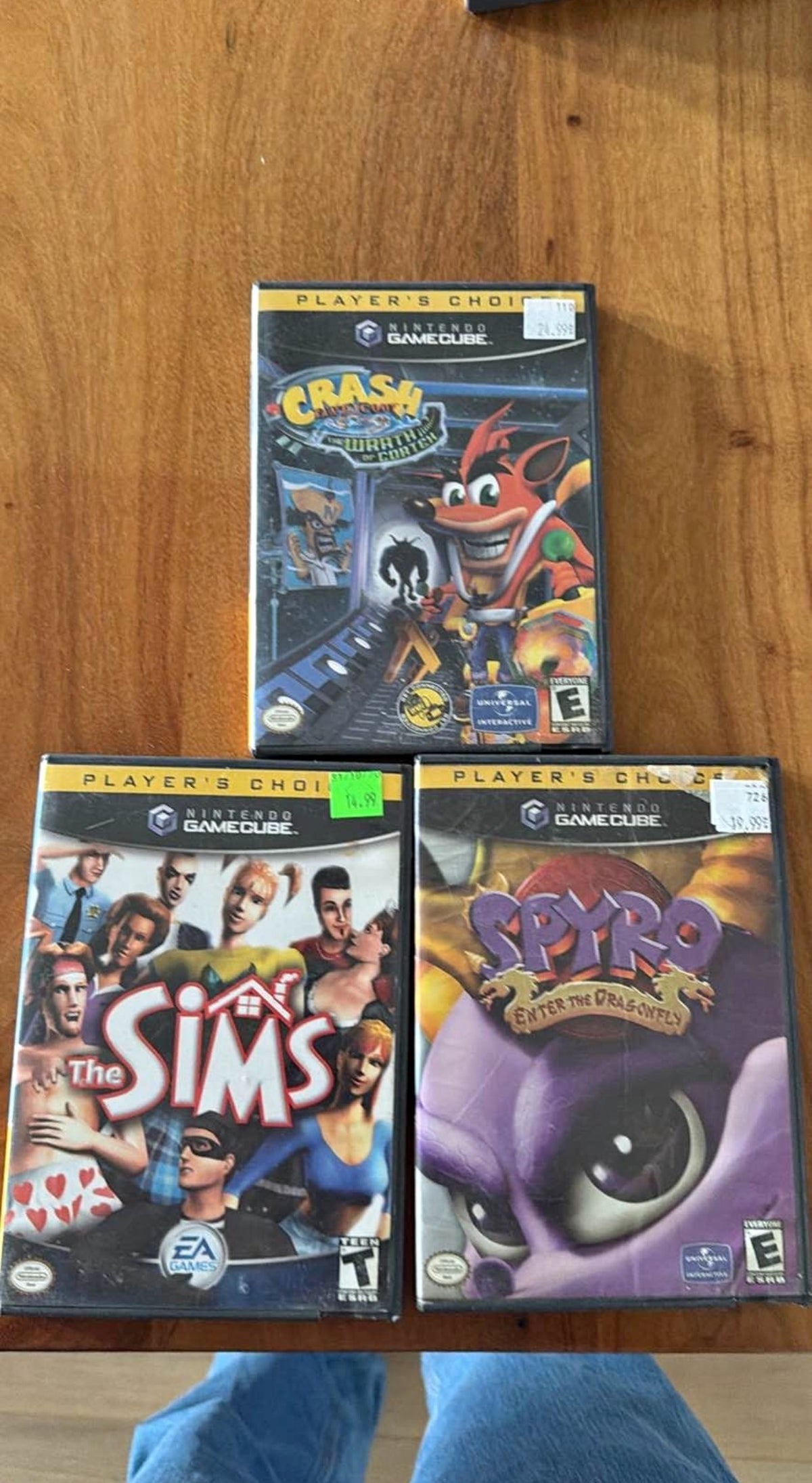 Lot 3 jeux GameCube
