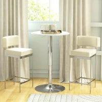Table de bar ronde moderne