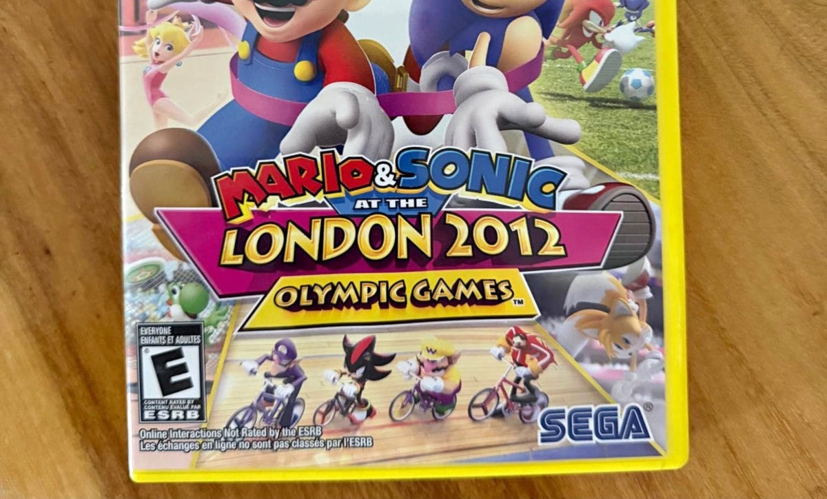Mario & Sonic Londres 2012 Wii - devant