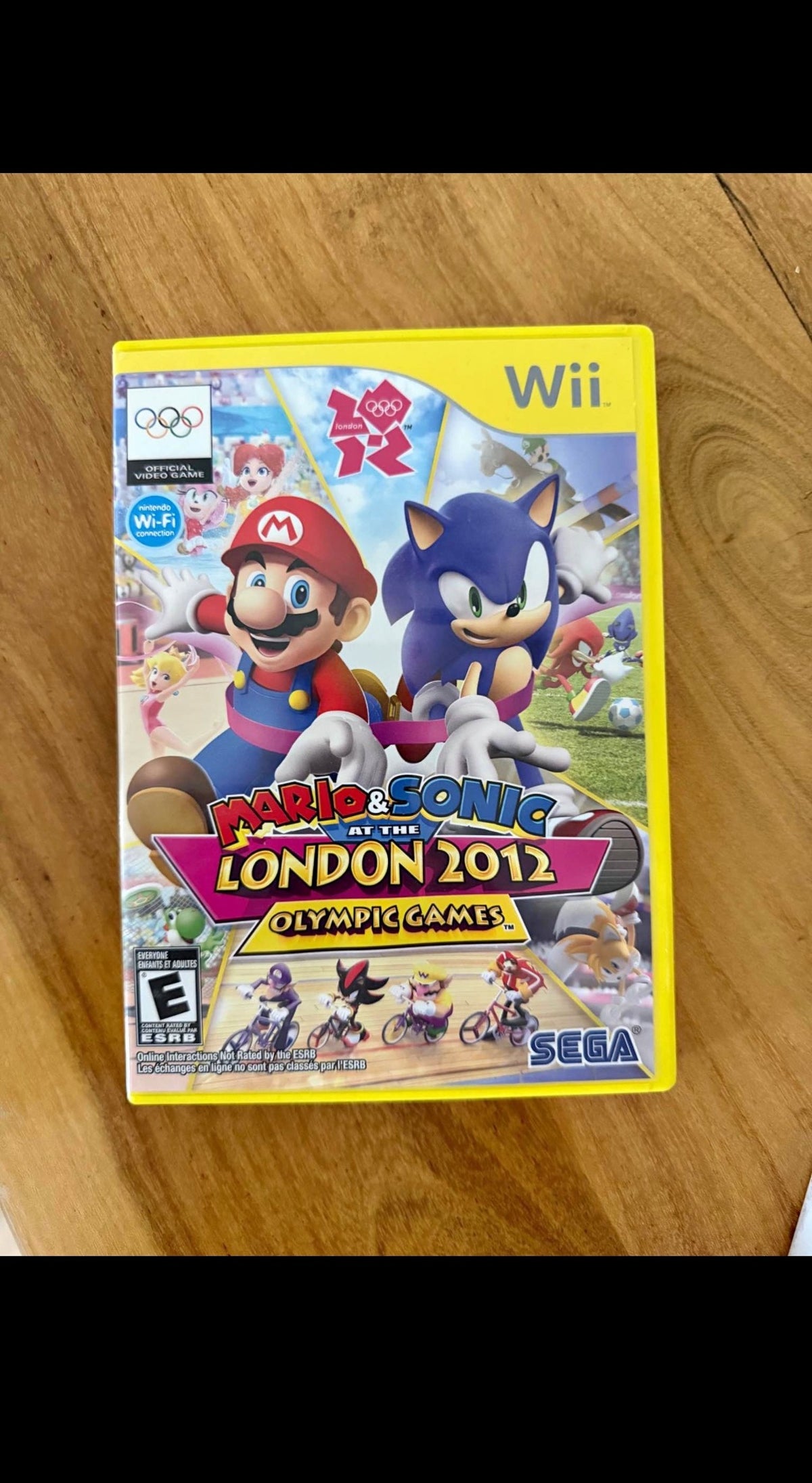 Mario & Sonic Londres 2012 Wii - boîtier