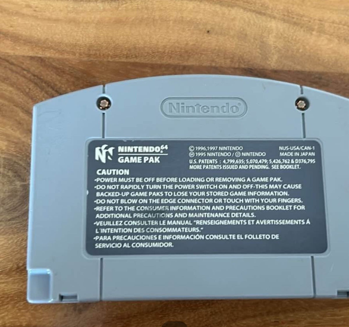 Mario Golf N64 - dos
