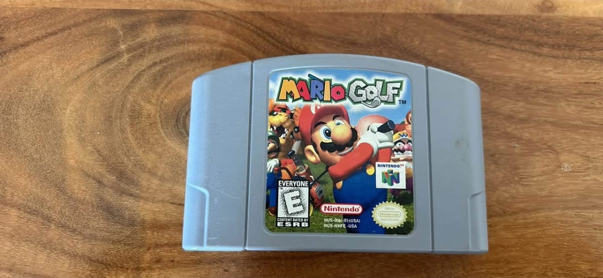 Mario Golf N64 - devant