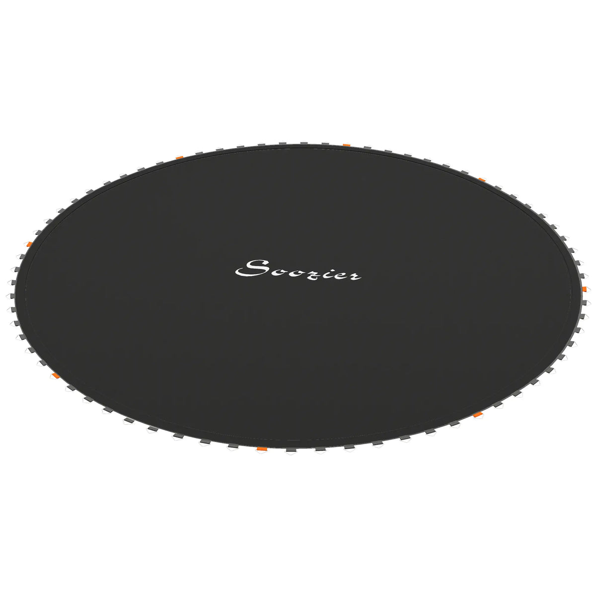 Tapis de rechange pour trampoline, compatible avec les trampolines de 4,27 m (14 pi) équipés de 80 crochets en V et de ressorts de 14 cm (5,5 po) (ressorts et cadre non inclus), noir