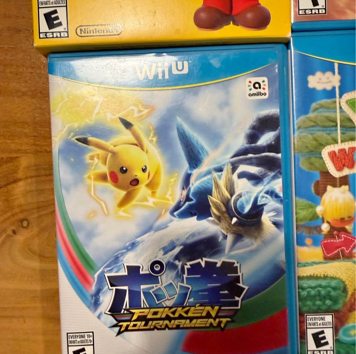 Pokkén Tournament Wii U - boite