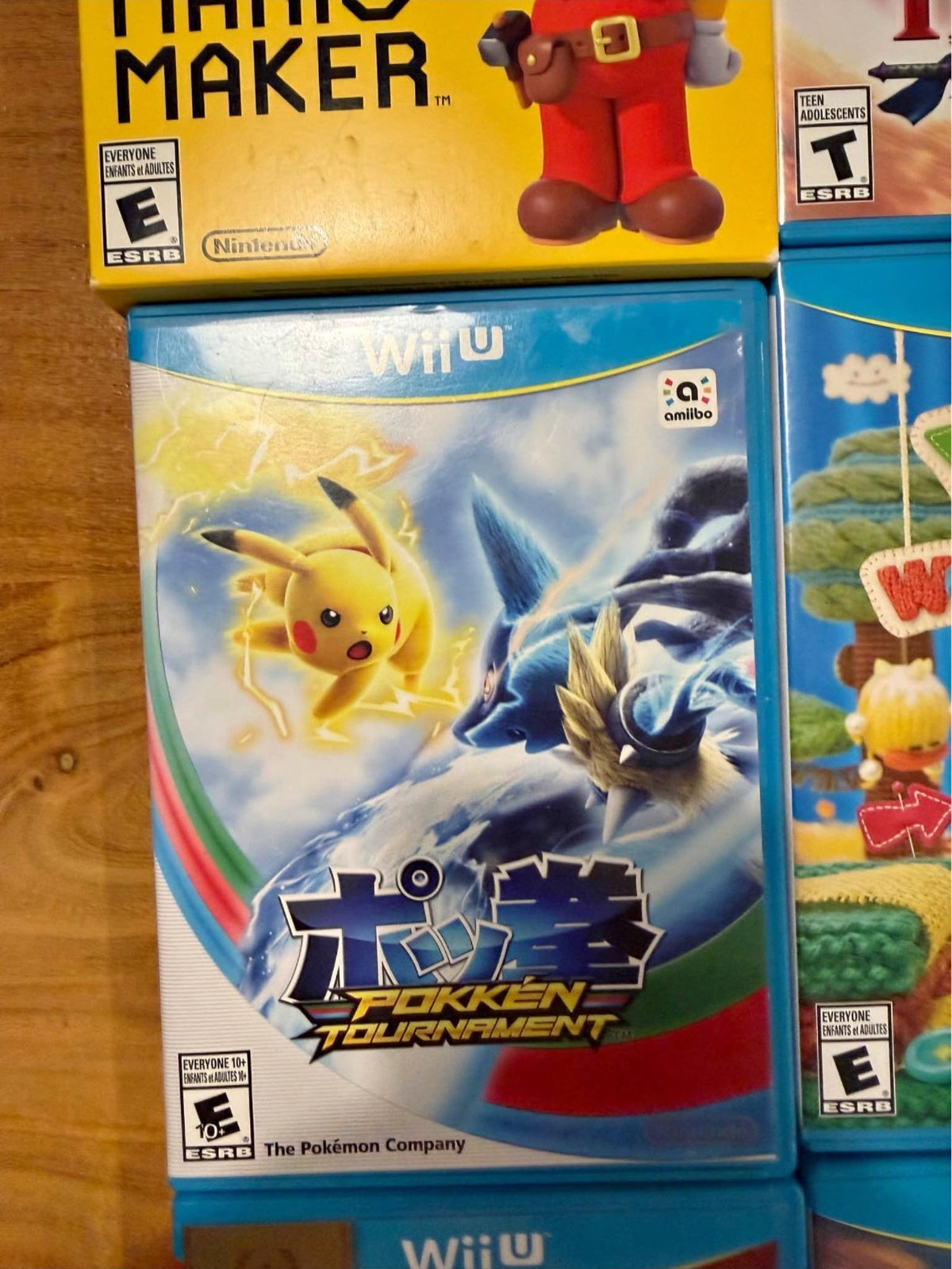 Pokkén Tournament Wii U - boite vue 2
