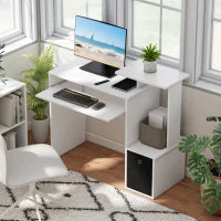 Bureau d'ordinateur avec plateau