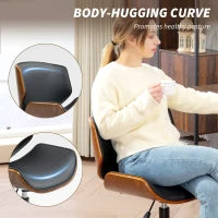 Chaise de bureau moderne, noire