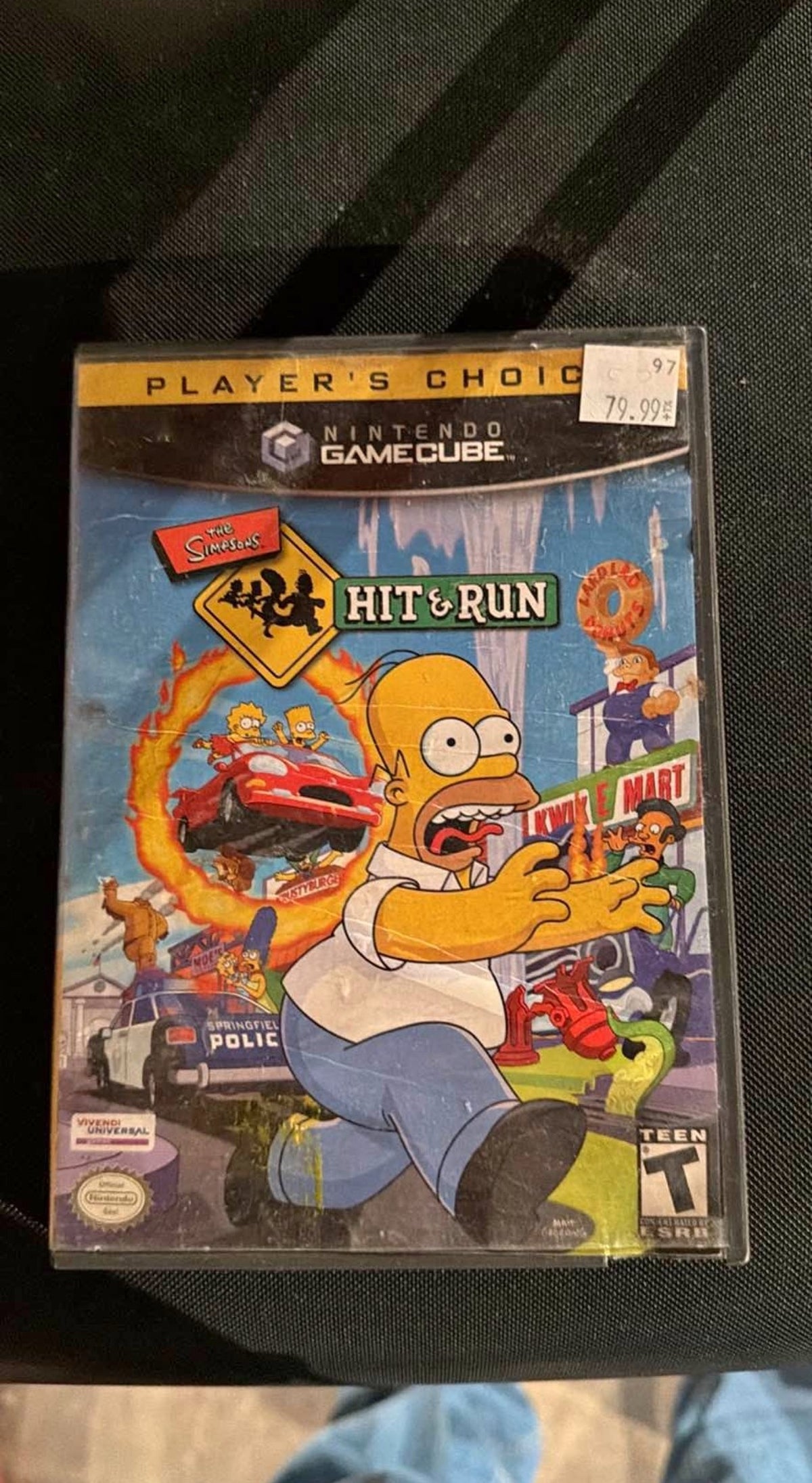 Simpson Hit & Run GameCube - devant