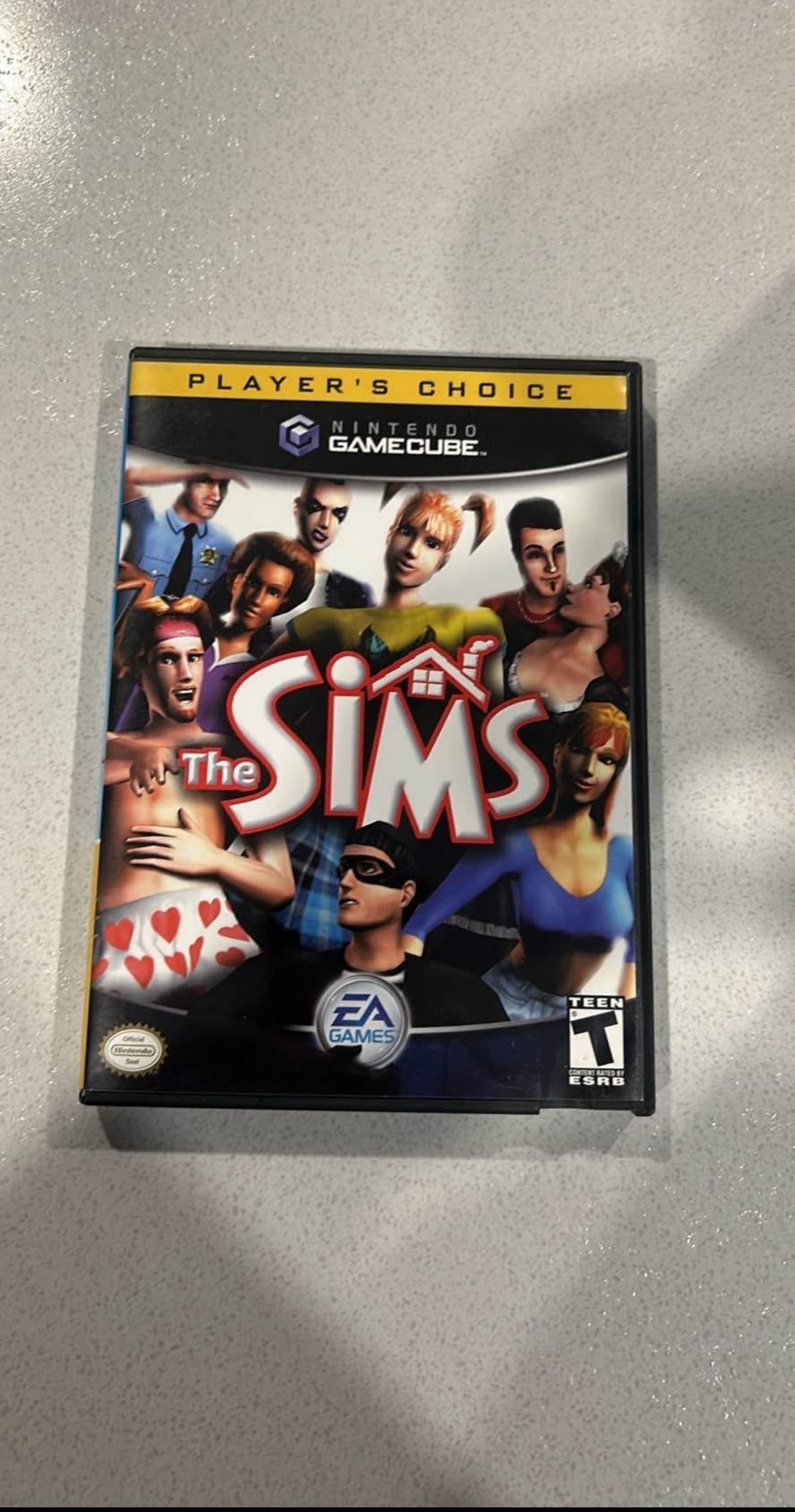 Les Sims GameCube - devant