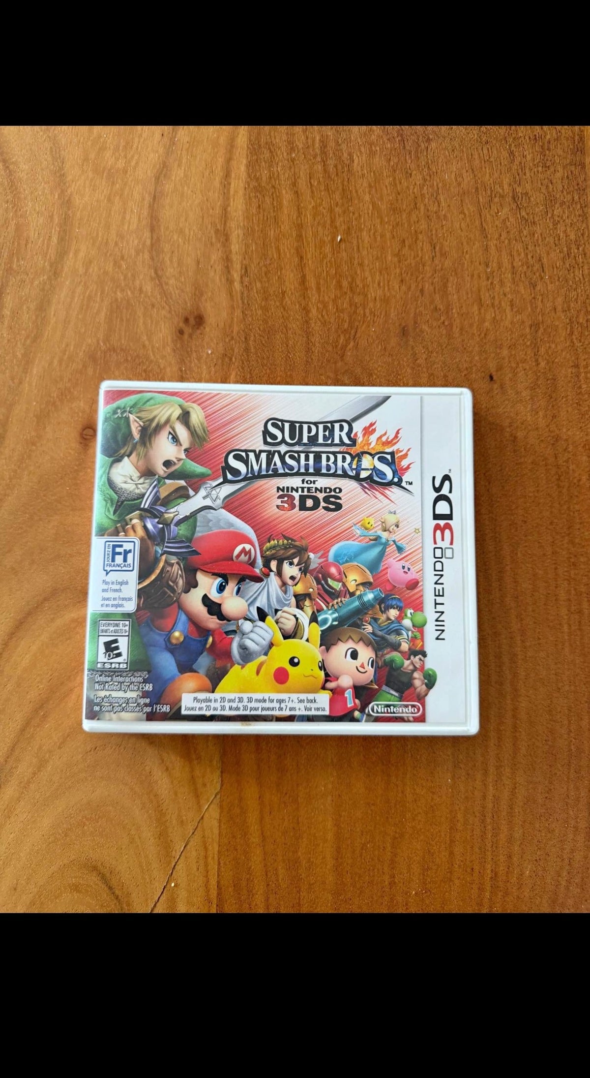Smash Bros 3DS - devant
