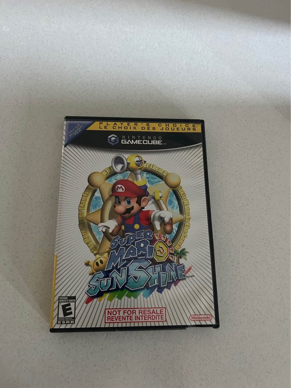 Super Mario Sunshine GameCube - devant