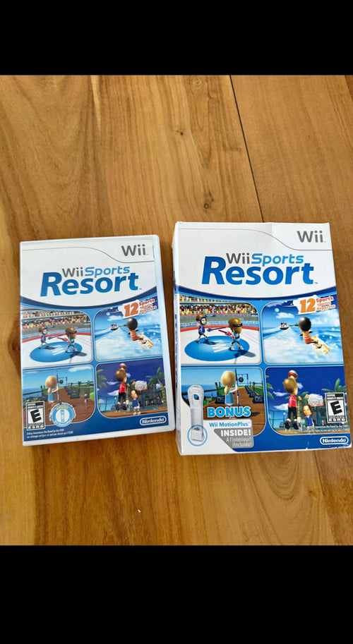 2x Wii Sports Resort Nintendo Wii