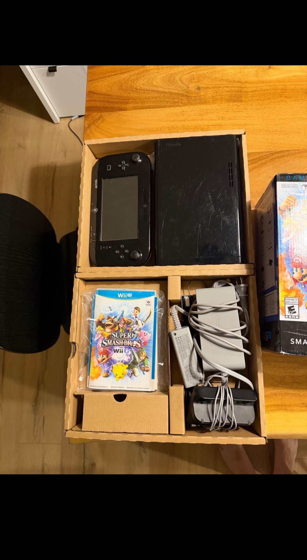 Wii U - contenu de la boîte