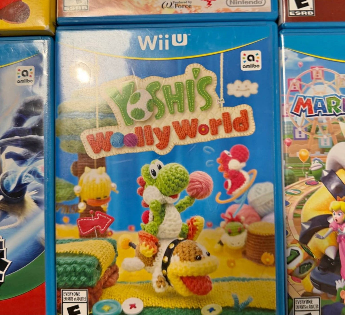 Yoshi Woolly World Wii U - boite vue 2